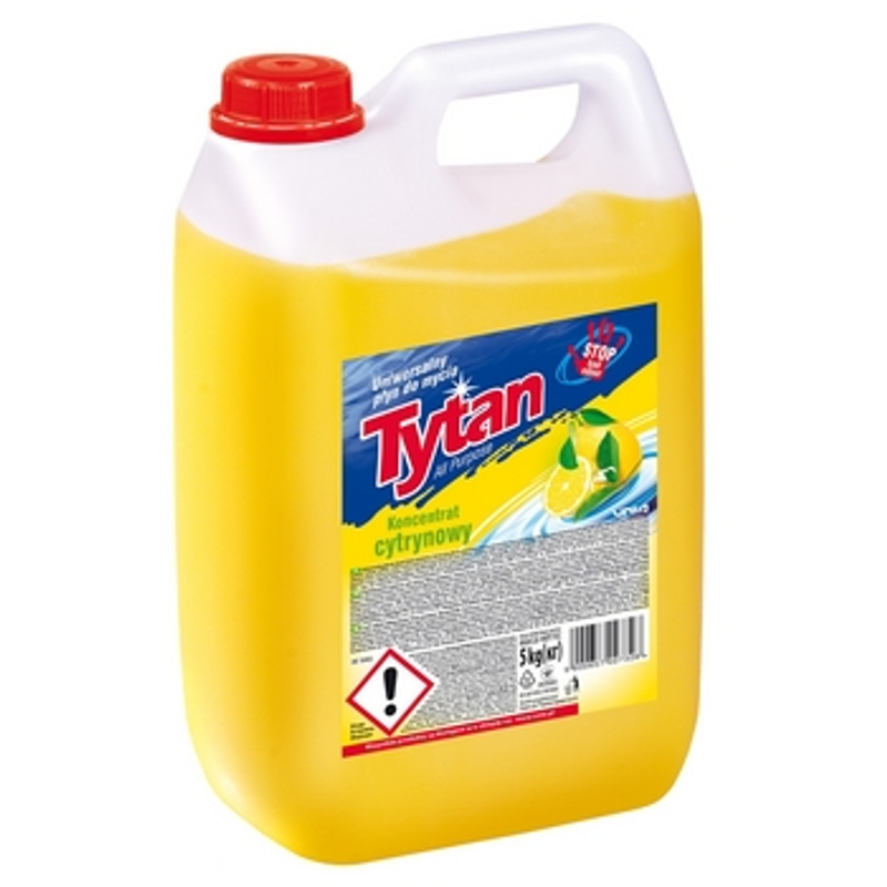 Uniwersalny płyn do mycia Tytan koncentrat cytrynowy 5kg